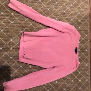 Harold's pink sweater